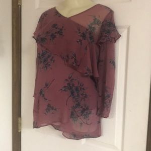 Motherhood maternity print blouse